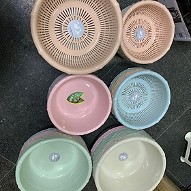 Mua Rổ nhựa 4 cỡ phong cách Hàn quốc hàng nhập khẩu cao cấp