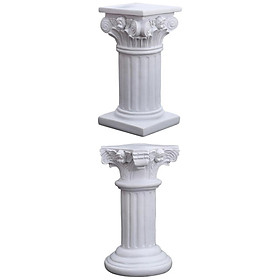 Roman Pillar Statue Pedestal Stand Figurine Home Kitchen Layout Decor Gifts