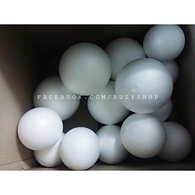 Mua Qủa cầu xốp trắng  xốp tròn cắm hoa  xốp tròn làm người tuyết