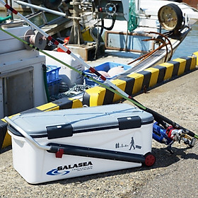 Mua Thùng đá giữ nhiệt đa năng  tay kéo Sanka Galasea 50L  bền đẹp và an toàn cho thời gian sử dụng lâu dài -nội địa Nhật Bản