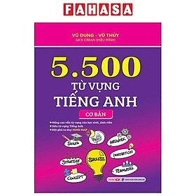 Sách - 5500 Từ Vựng Tiếng Anh Cơ Bản