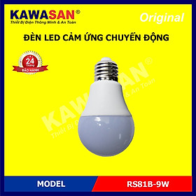 Mua ĐÈN CẢM ỨNG CHUYỂN ĐỘNG KAWASAN  RS81B-9W (VI SÓNG) - HÀNG CHÍNH HÃNG