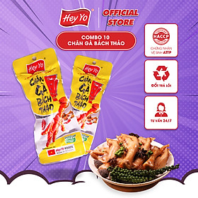 Combo 10 Chân Gà cay Bách Thảo 40g