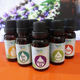 Tinh dầu thiên nhiên nguyên chất 20ml đủ loại có kiểm định và COA