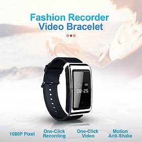 D6 Smart Watch Abs Material 1080p High-definition Portable Bracelet Recorder