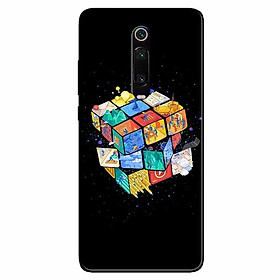 Ốp lưng in cho Xiaomi K20/K20 Pro/Mi 9T Rubik Vũ Trụ