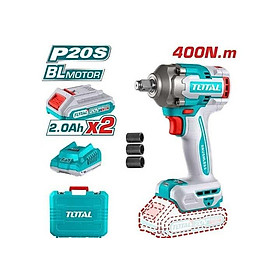 Mua MÁY BẮN BU LÔNG PIN 20V LỰC 550NM KHÔNG CHỔI THAN TIWLI2040 TOTAL - HÀNG CHÍNH HÃNG