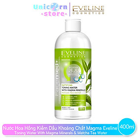 Nước Hoa Hồng Kiềm Dầu Khoáng Chất Magma Eveline 400ml