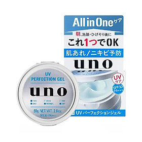 Hình ảnh Kem dưỡng da Uno All In One Cream Perfection kiểm soát bã nhờn, chống lão hóa Nhật Bản 90g