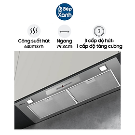 Mua Máy Hút Mùi Âm Tủ Hafele HH-BI79A 533.80.038 - 630 m3/h - Hẹn Giờ Tắt - Hàng Chính Hãng