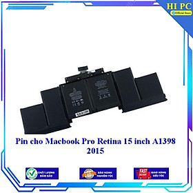 Pin cho Macbook Pro Retina 15 inch A1398 2015 - Hàng Nhập Khẩu 