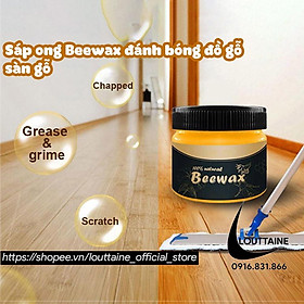 Mua Sáp ong Beewax đánh bóng đồ gỗ sàn gỗ Sáp làm mới đồ gỗ chống thấm nước
