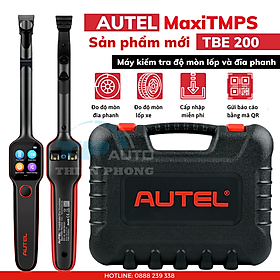 AUTEL MAXITPMS TBE200- Máy Kiểm Tra Độ Mòn Gai Lốp Và Độ Đảo Đĩa Phanh