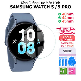 Mua Kính Cường Lực Màn Hình Dành Cho Samsung Galaxy Watch 5 40mm 44mm Watch5 45mm Trong Suốt 3D Tặng kèm bộ phụ kiện dán - Handtown - Hàng Chính Hãng