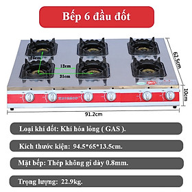 Mua {HÀNG NHẬP KHẨU CAO CẤP } Bếp gas công nghiệp chuyên dùng nấu mỳ cay  cơm niêu  bánh xèo  chế biến các món ăn