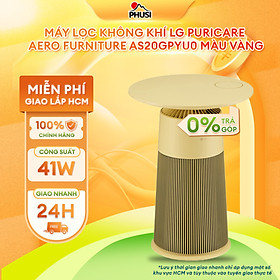 Mua Máy lọc khí LG PuriCare AeroFurniture màu vàng  AS20GPYU0 - Hàng chính hãng - Giao HCM