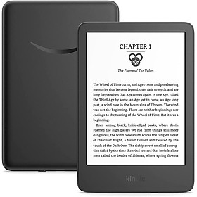 Máy đọc sách Kindle 2022 (11th) - All new kindle 2022 11th màn hình 6inch 300PPI gấp 2 lần độ sắc nét, 16GB bộ nhớ trong với cổng kết nối USB-C - Hàng nhập khẩu