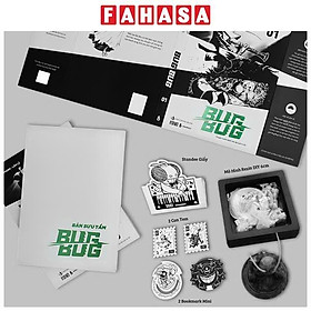 Sách - Bug/Bug - Tập 1 - Bản Sưu Tầm - Bìa Cứng - Tặng Kèm 2 Bookmark Mini + 2 Con Tem + 1 Standee Giấy + 1 Mô Hình Resin DIY