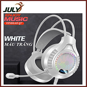 Mua Tai nghe YINDIAO Q7 chuyên game có đèn led 7 màu có mic dành cho game thủ CỔNG USB 7.1 - JL - HÀNG CHÍNH HÃNG