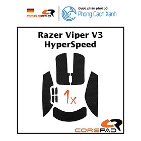 Bộ grip tape Corepad Soft Grips Razer Viper V3 HyperSpeed Wireless - Hàng chính hãng