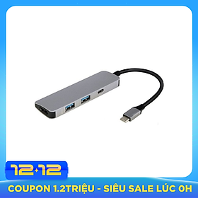 Cáp Chuyển Đổi USB Type C 4 in 1 To USB Type C, HDMI, 2 x USB 3.0