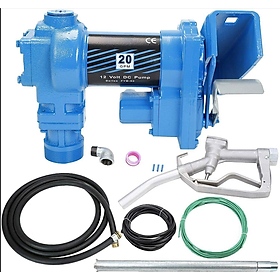 Mua Bộ Kit Bơm xăng  dầu diesel 12V 24V 60l/p 20 GPM cắm thùng phuy tiện lợi
