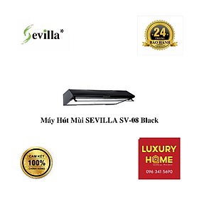 Mua Máy Hút Mùi SEVILLA SV-08 Black - Chính Hãng