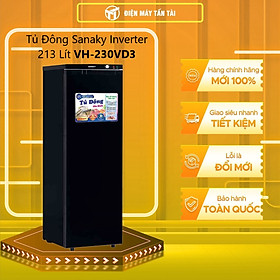 Mua Tủ đông Sanaky Inverter 213 lít VH-230VD3 - Hàng chính hãng - Chỉ giao HCM