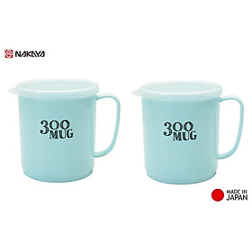 Combo 02 Cốc nhựa uống nước nắp mềm Nakaya - Made in Japan