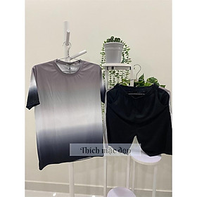 Đồ bộ quần áo nam loang màu thu đông thể thao thun cotton form rộng quần đùi style hàn quốc ngầu 05 màu