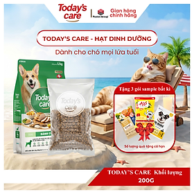 TODAY'S CARE 200G- Hạt Cho Chó Hỗ Trợ Tiêu Hóa, Da Lông, Miễn Dịch & Phát Triển Xương Khớp
