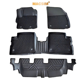 Thảm sd3 dạng lưới lục giác 2 lớp Xpander màu đen bề mặt cao su siêu sạch nhãn hiệu Macsim (2 lớp tổ ong sd3 ct)