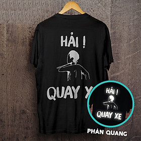 Áo Thun Nam Phản Quang Hải Quay Xe, Áo Uninsex, Tay Ngắn, Cổ Tròn, Có Áo Thun Size Lớn 2XL, 3XL, 4XL, XXL, XXXL, XXXXL