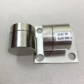 Mua Bản lề cối xoay cửa cổng chịu lực - Chất liệu Inox 304 Ø42 (Bộ 2) - Dùng cho cửa 1 cánh