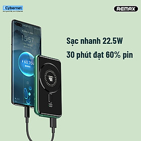 Mua Sạc dự phòng 10000mAh sạc nhanh không dây Remax RPP-268 kèm cáp sạc nhanh - Hàng chính hãng