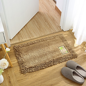 Mua Thảm Lau Chân Ra Vào Cửa Thảm Sợi Ngắn Viền Sợi San Hô Cao Cấp