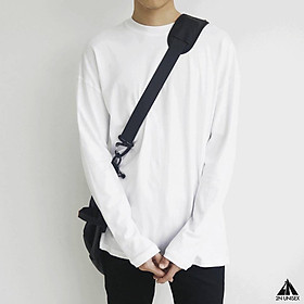 [ Có ảnh thật ]  Áo thun tay dài trơn form rộng unisex - Áo sweater trơn