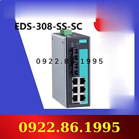 Giá Tốt + Công Tắc Cáp Quang EDS-308-SS-SC Moxa hàng mới
