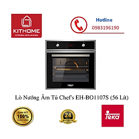 Lò Nướng Âm Tủ Chef's EH-BO1107S (56 Lít) - Hàng Chính Hãng