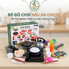 Đồ Chơi Nhà Bếp Nấu Ăn 32 Món Đồ Chơi Giáo Dục Phát Triển Kỹ năng Cho Trẻ Em