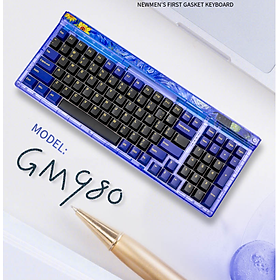 Mua Bàn phím cơ không dây NEWMEN GM980 Starry Gasket - Hàng Chính Hãng