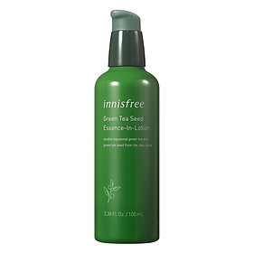 Sữa dưỡng kết hợp tinh chất 2 trong 1 từ trà xanh và dầu hạt trà xanh tươi Innisfree Green Tea Seed Essence in Lotion 100ml - NEW