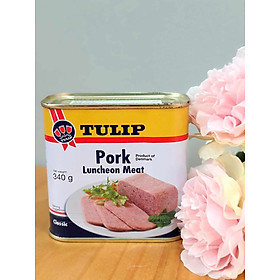 Thịt heo hộp Tulip Pork Luncheon Meat 340g