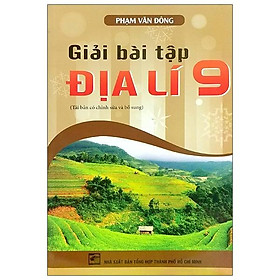 Sách Giải Bài Tập Địa Lớp 9