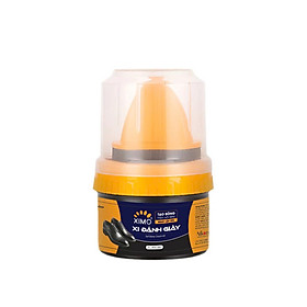 Xi Đánh Bóng Giày Da Làm Bóng Nhanh Đồ Da, Xi Kem Dưỡng Da Có Đầu Mút Hỗ Trợ MÀU ĐEN 1 HỘP