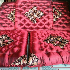 Mua Combo 5 đệm ngồi thảm trải ghế 40x 40x 5 cm
