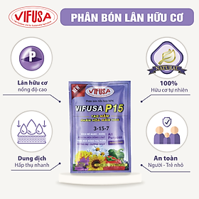 VIFUSA-P15 - Phân bón Lân hữu cơ gói 60g
