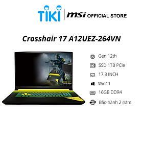 Mua Laptop MSI Gaming Crosshair 17 A12UEZ 264VN (I7-12700H GEN 12 | 16GB DDR4 | SSD 1TB PCle | VGA RTX 3060 6GB | 17.3 FHD IPS 360Hz | Win11 | Multi-color Gradient) - Hàng Chính Hãng