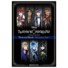 『ディズニー ツイステッドワンダーランド』ポストカードブック - Dormitory Std - TSUISUTEDDOWANDARANDOPOSUTO DOR