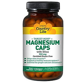 Target-Mins Magnesium with Silica 300 mg 120 Vegetarian Capsules
